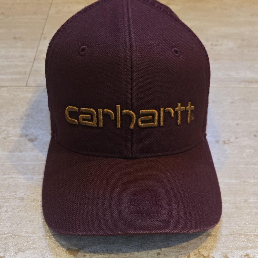 Carhartt Maroon Adjustable Hat